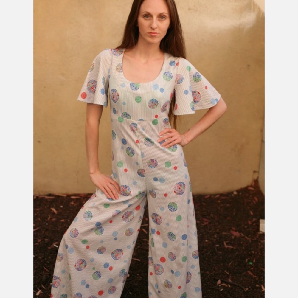Vintage 1970s Jumpsuit, Small Jumpsuit, Vintage Jumpsuit Small, 70s Jumpsuit